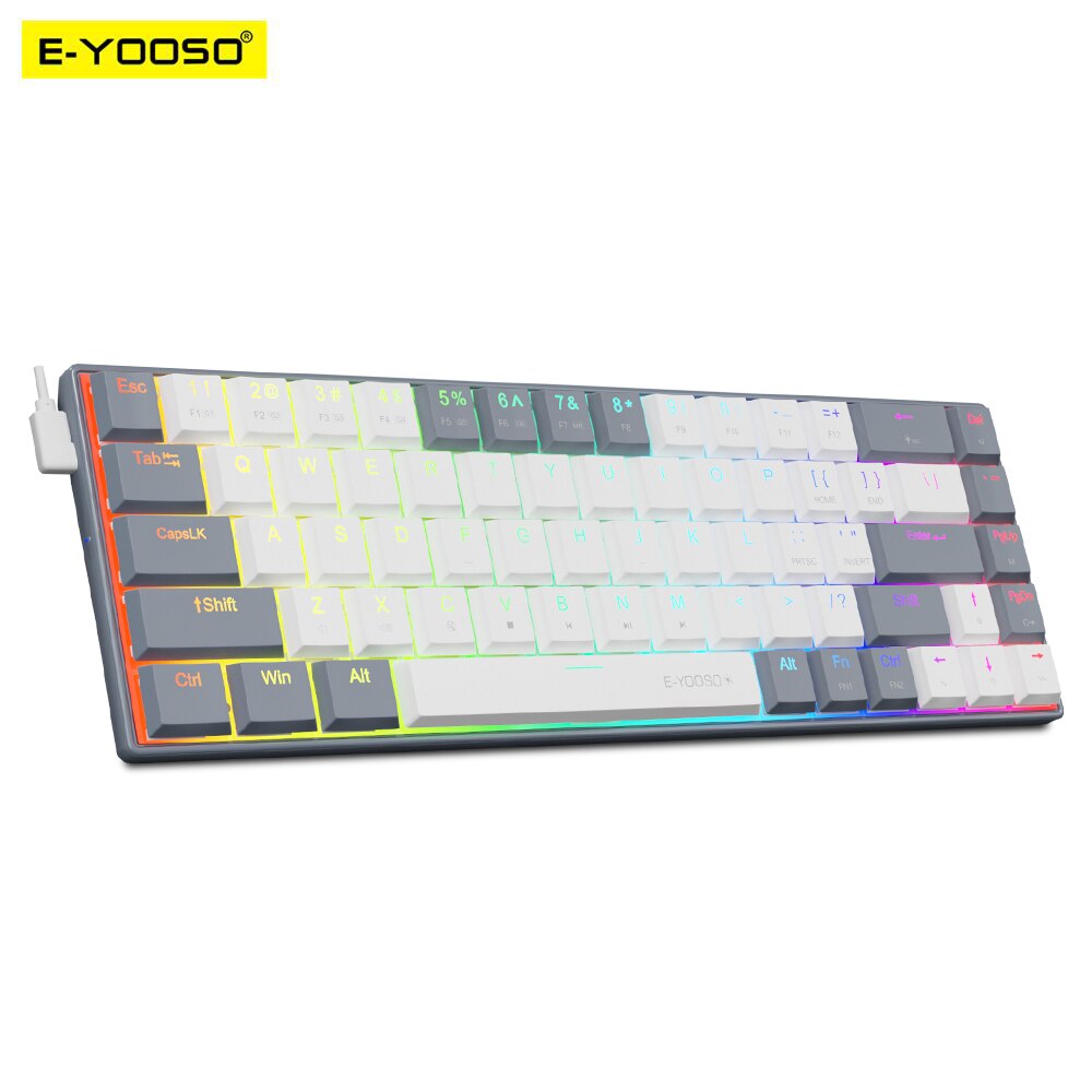 Gaming Keyboard Mobile - لوحة مفاتيح الألعاب الميكانيكية السلكية الصغيرة