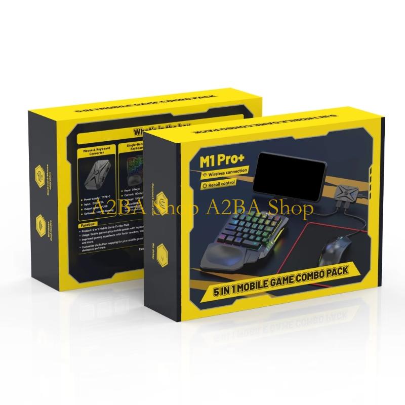 Gaming Keyboard And Mouse Converter For Mobile - A2BA محول ماوس لوحة المفاتيح المحمول