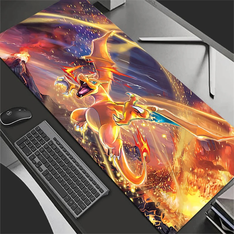 Gaming Keyboard En Mouse - لوحة ماوس كبيرة بتصميم أنيمي للألعاب،