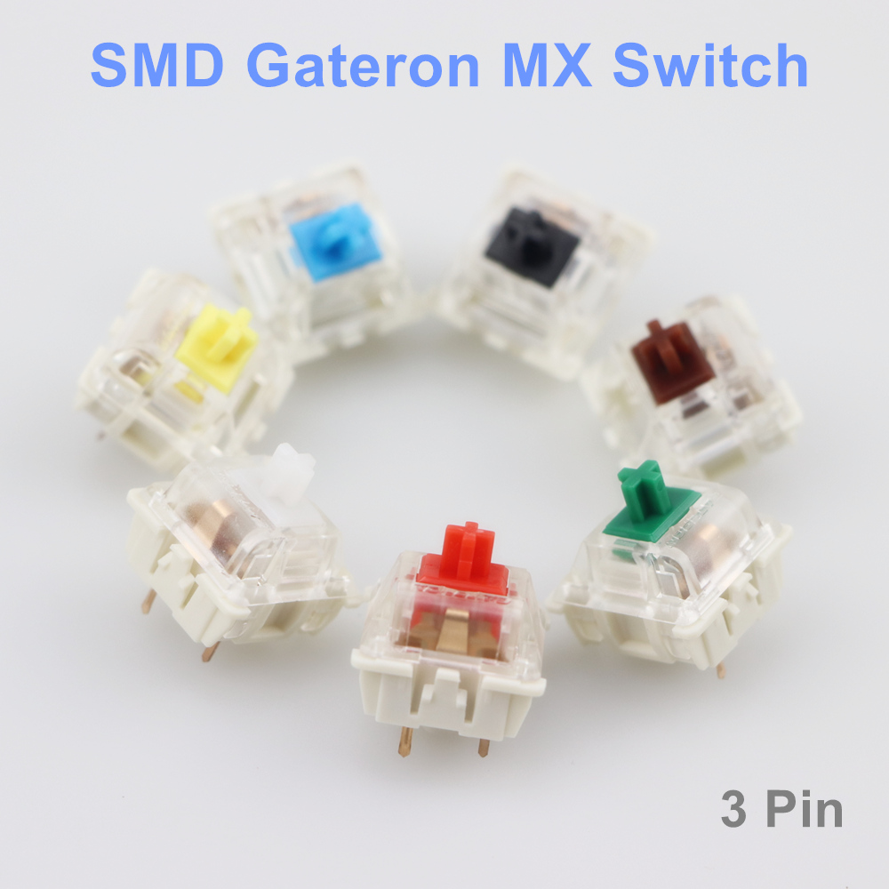 Gaming Keyboard Blue Switches - Gateron مفاتيح مصلحة الارصاد الجوية أسود