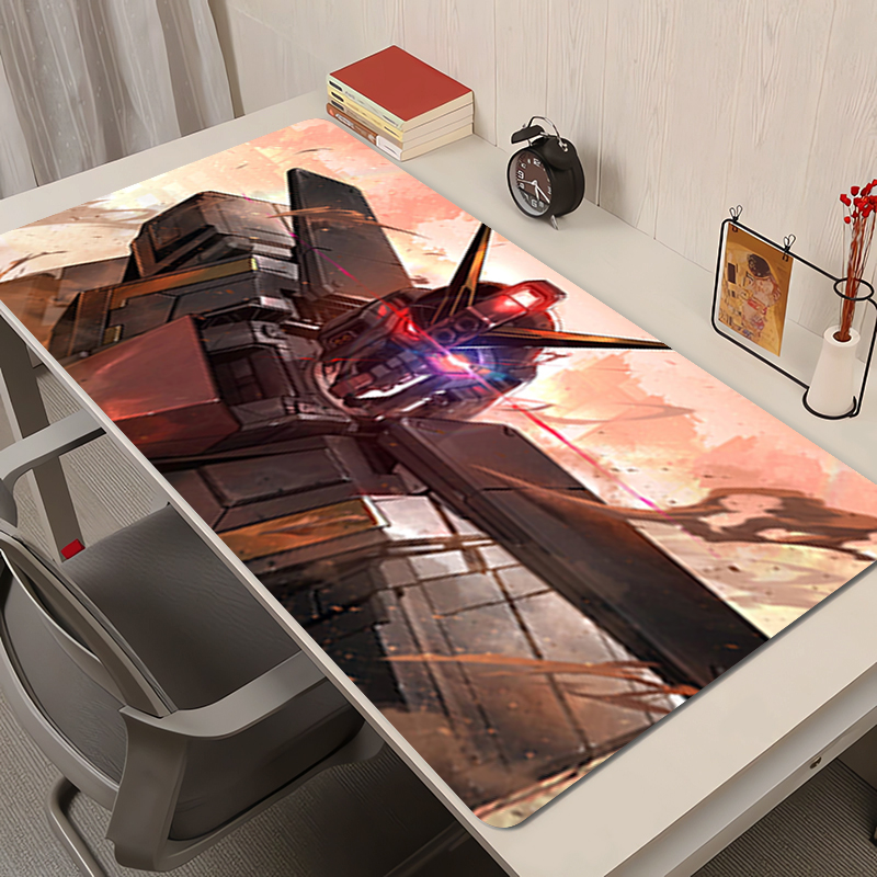 Gaming Keyboard Non Mechanical - لوحة الماوس أنيمي المطاط ماوس حصيرة
