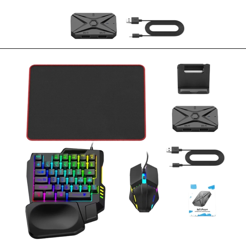 Gaming Keyboard And Mouse Converter For Mobile - 2026 مجموعة محول محول لوحة مفاتيح