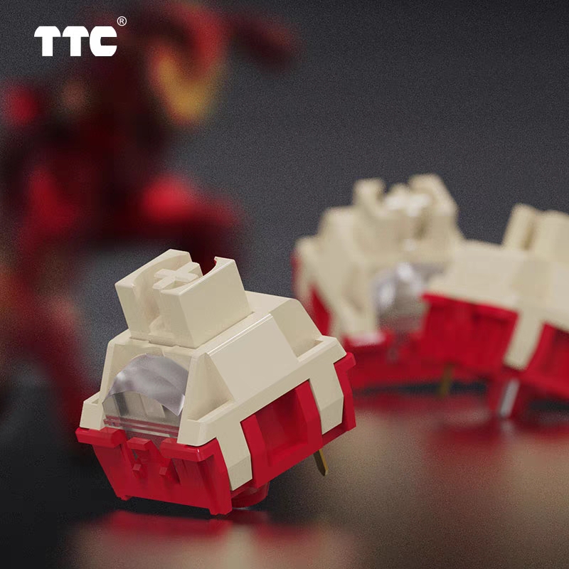 Gaming Keyboard No Noise - TTC الحديد التبديل سرعة مفاتيح الخطية