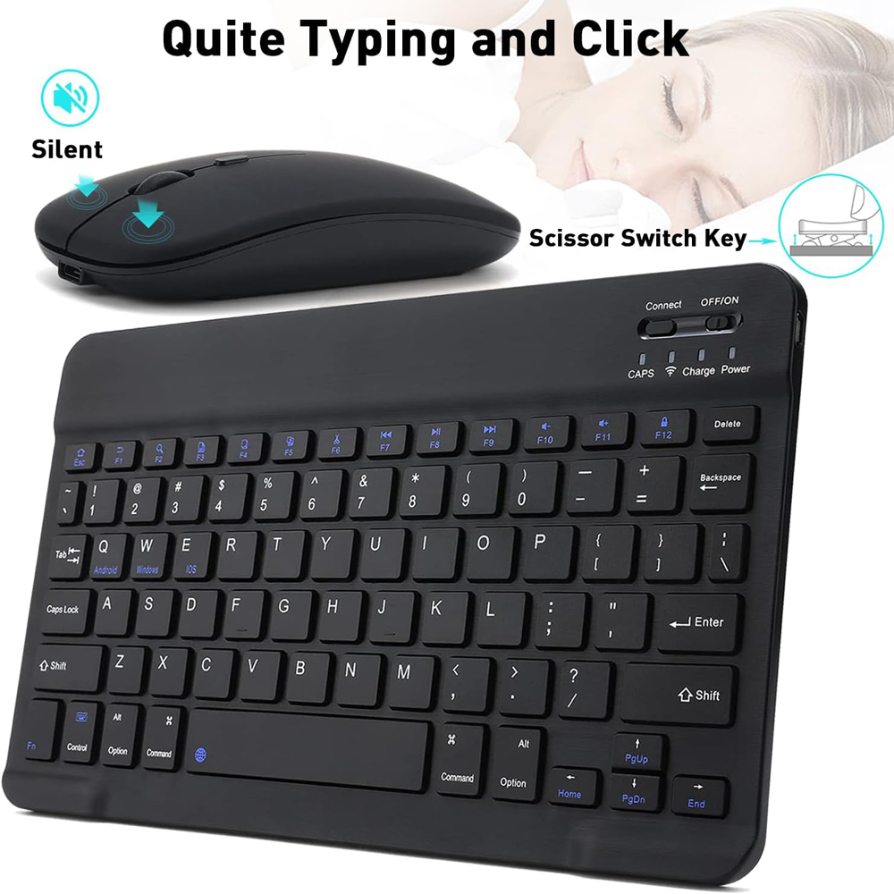Gaming Keyboard Wireless - لوحة مفاتيح صغيرة لاسلكية تعمل بالبلوتوث