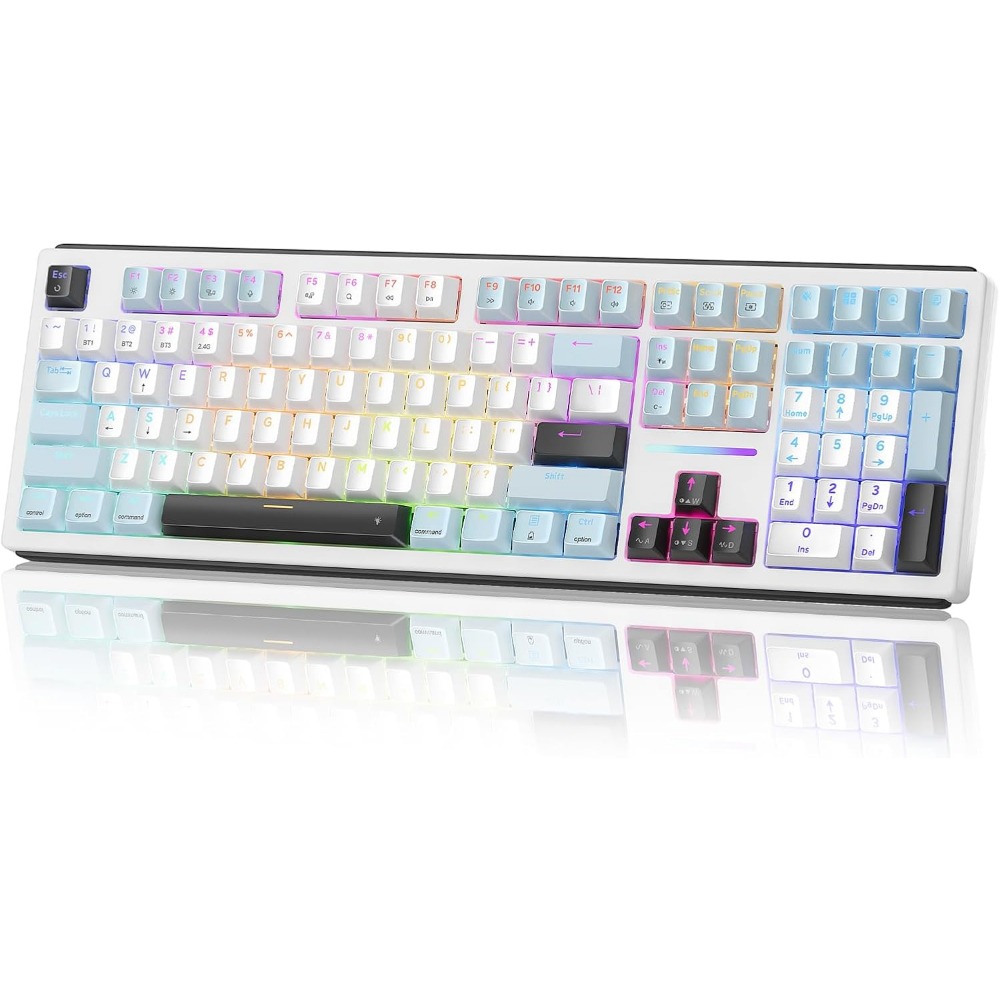 Gaming Keyboard No Noise - لوحة مفاتيح ميكانيكية للألعاب بـ 108