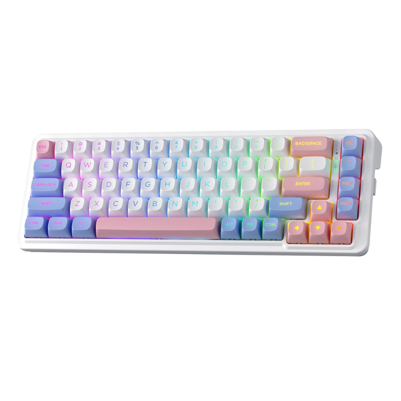 Gaming Keyboard No Noise - لوحة مفاتيح ألعاب لاسلكية RGB برو