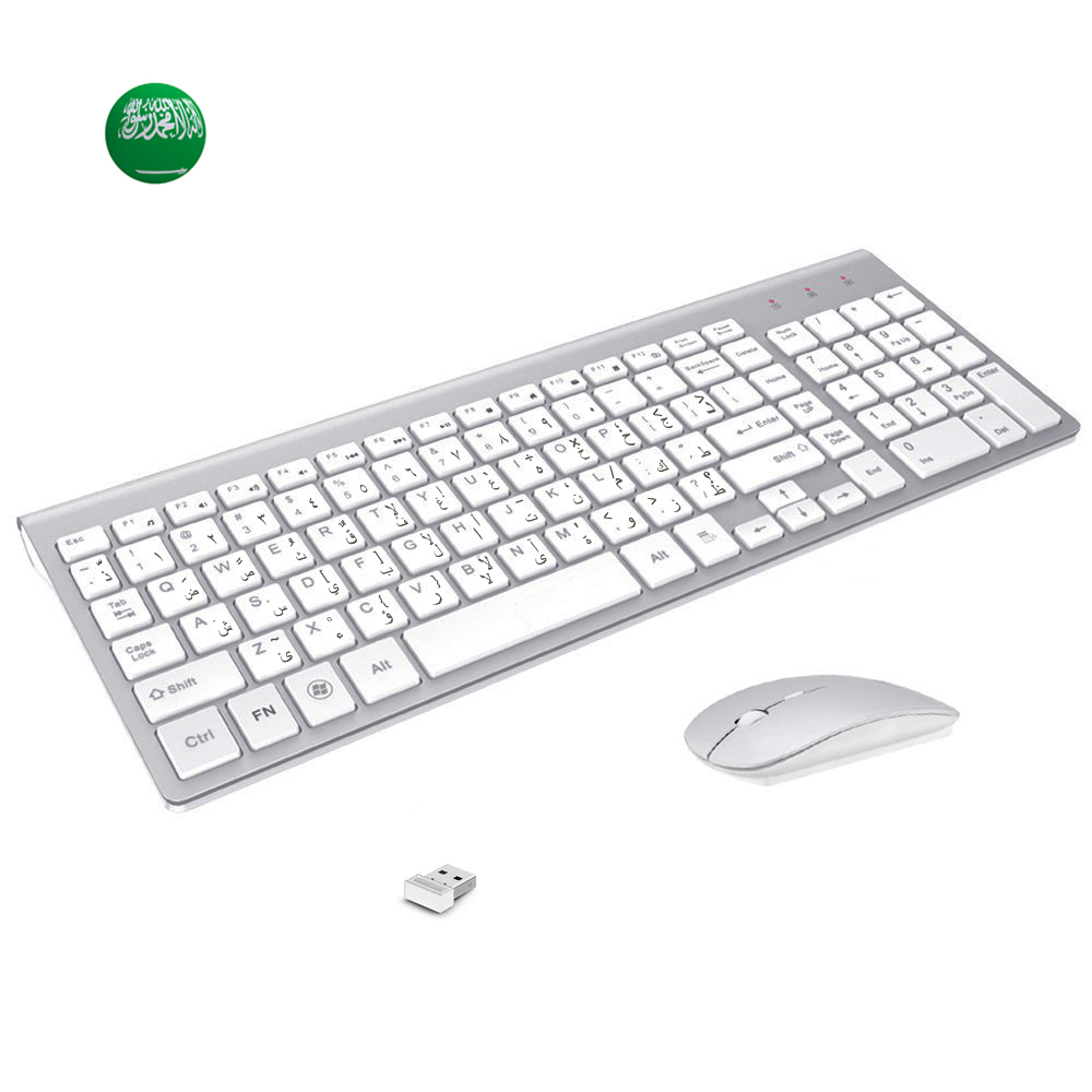Gaming Keyboard Mobile - مجموعة لوحة مفاتيح لاسلكية رفيعة ذات