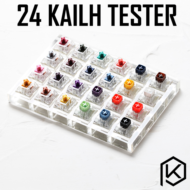 Gaming Keyboard Tester - جهاز اختبار 24 مفتاحًا مع قاعدة