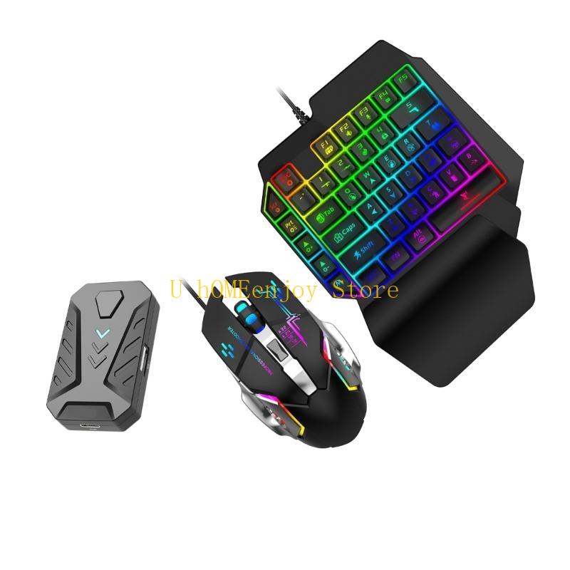 Gaming Keyboard And Mouse Converter For Mobile - محول لوحة مفاتيح وماوس للألعاب B0KF،