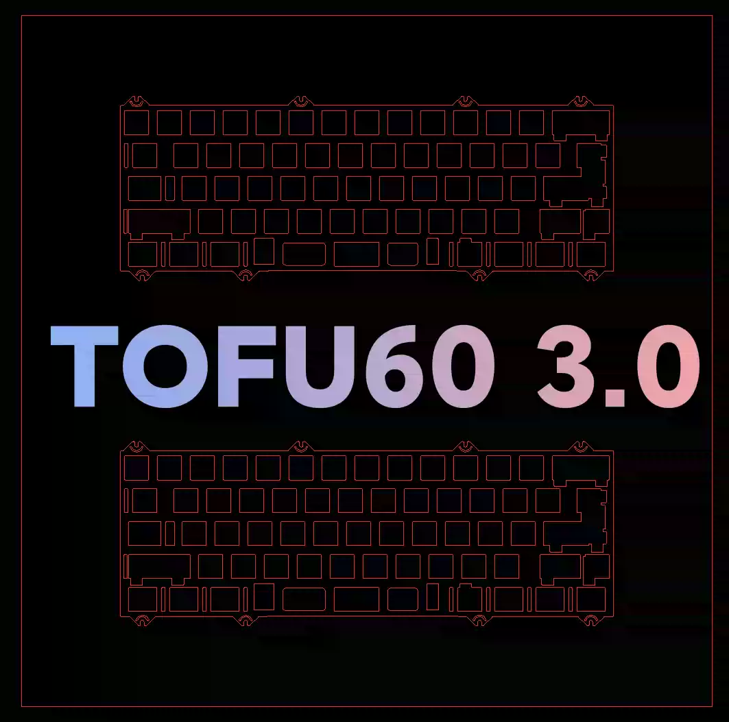 Stabilizer Screw In - لوحة مفاتيح مخصصة من KBDFANS TOFU60