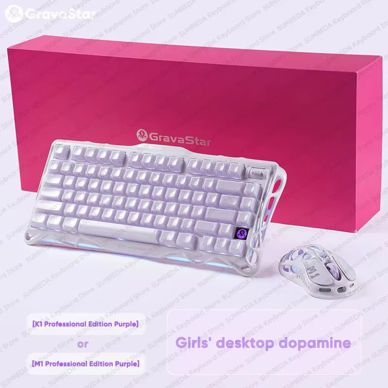 Gaming Keyboard Brand - ماوس لاسلكي GravaStar M1 M2 أو