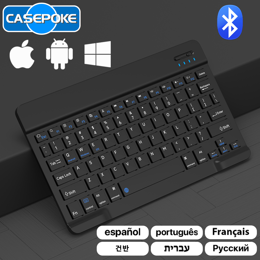Gaming Keyboard Wireless - CASEPOKE لجهاز iPad Xiaomi Samsung Huawei