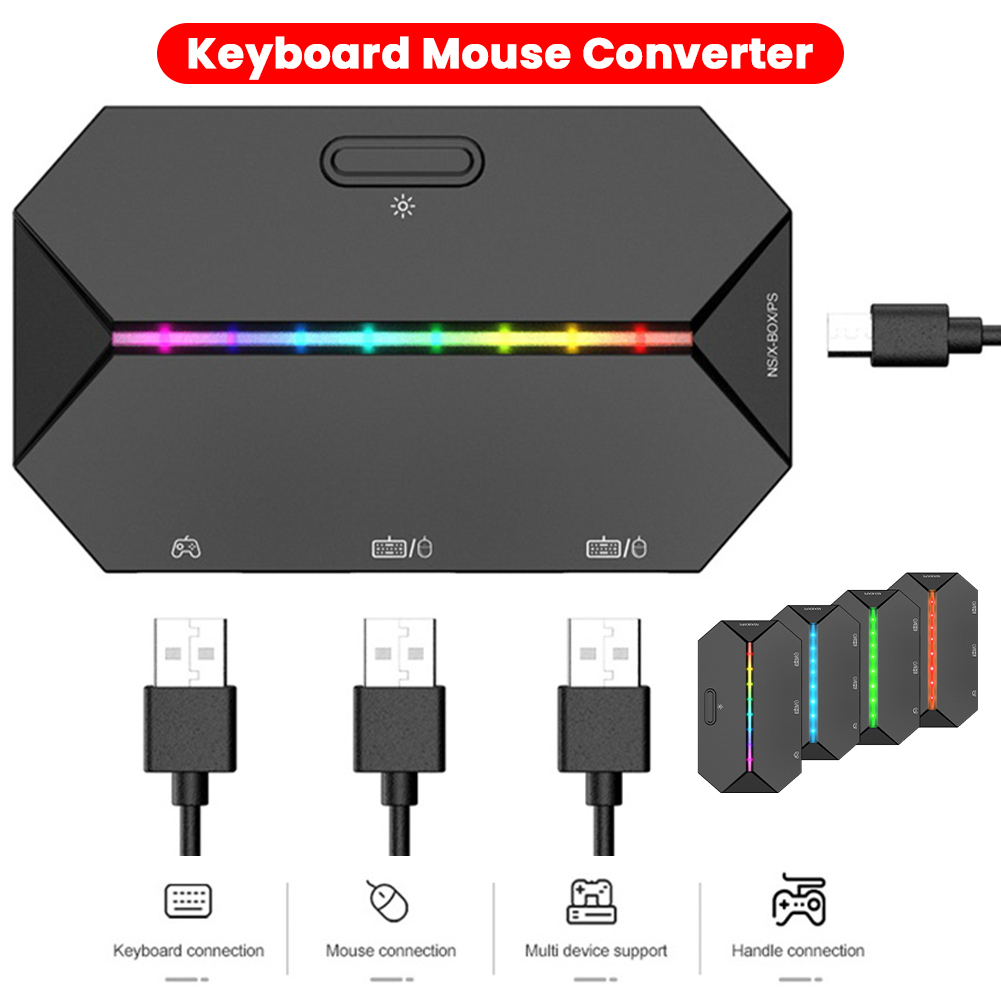 Gaming Keyboard And Mouse Converter For Mobile - محول لوحة مفاتيح وماوس للألعاب G6L،