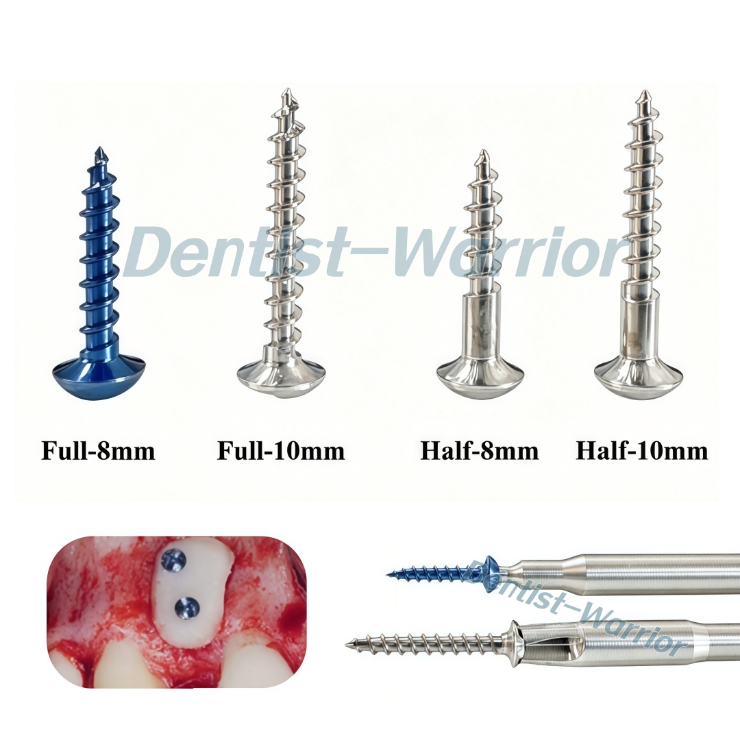 Stabilizer Screw In - برغي تثبيت عظمي للأسنان، براغي غشاء