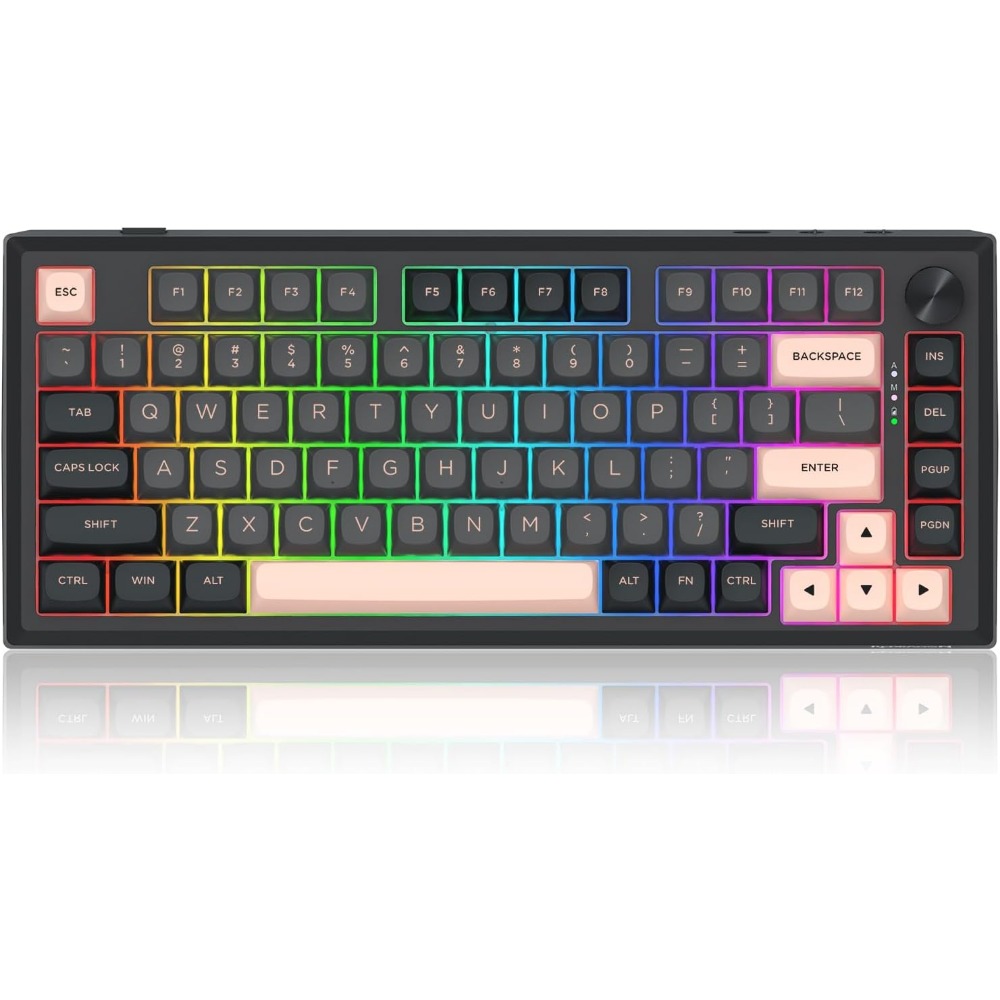 لوحة مفاتيح ألعاب ميكانيكية لا - مراجعة Gaming Keyboard No Noise وسعره