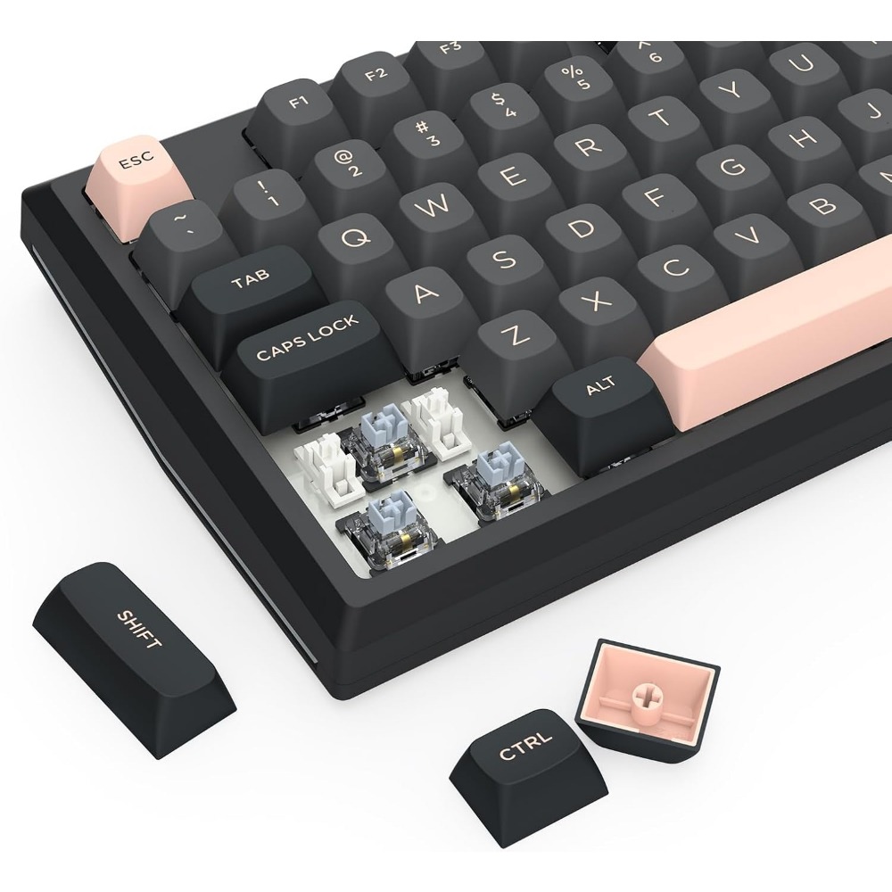 لوحة مفاتيح ألعاب ميكانيكية لا - مراجعة Gaming Keyboard No Noise وسعره