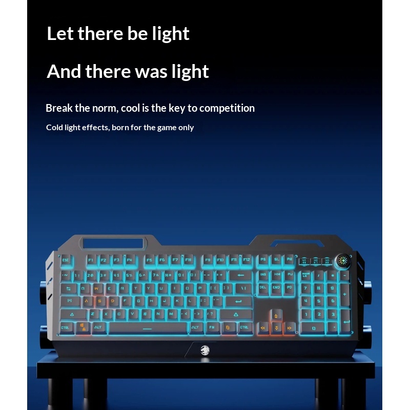 مجموعة لوحة مفاتيح ميكانيكية ل - مراجعة Gaming Keyboard Blue Switches وسعره