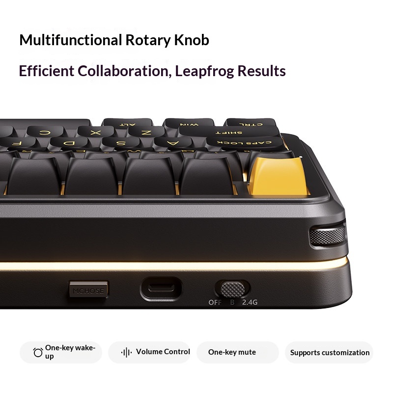 لوحة مفاتيح ميكانيكية قابلة لل - مراجعة Gaming Keyboard Wireless وسعره