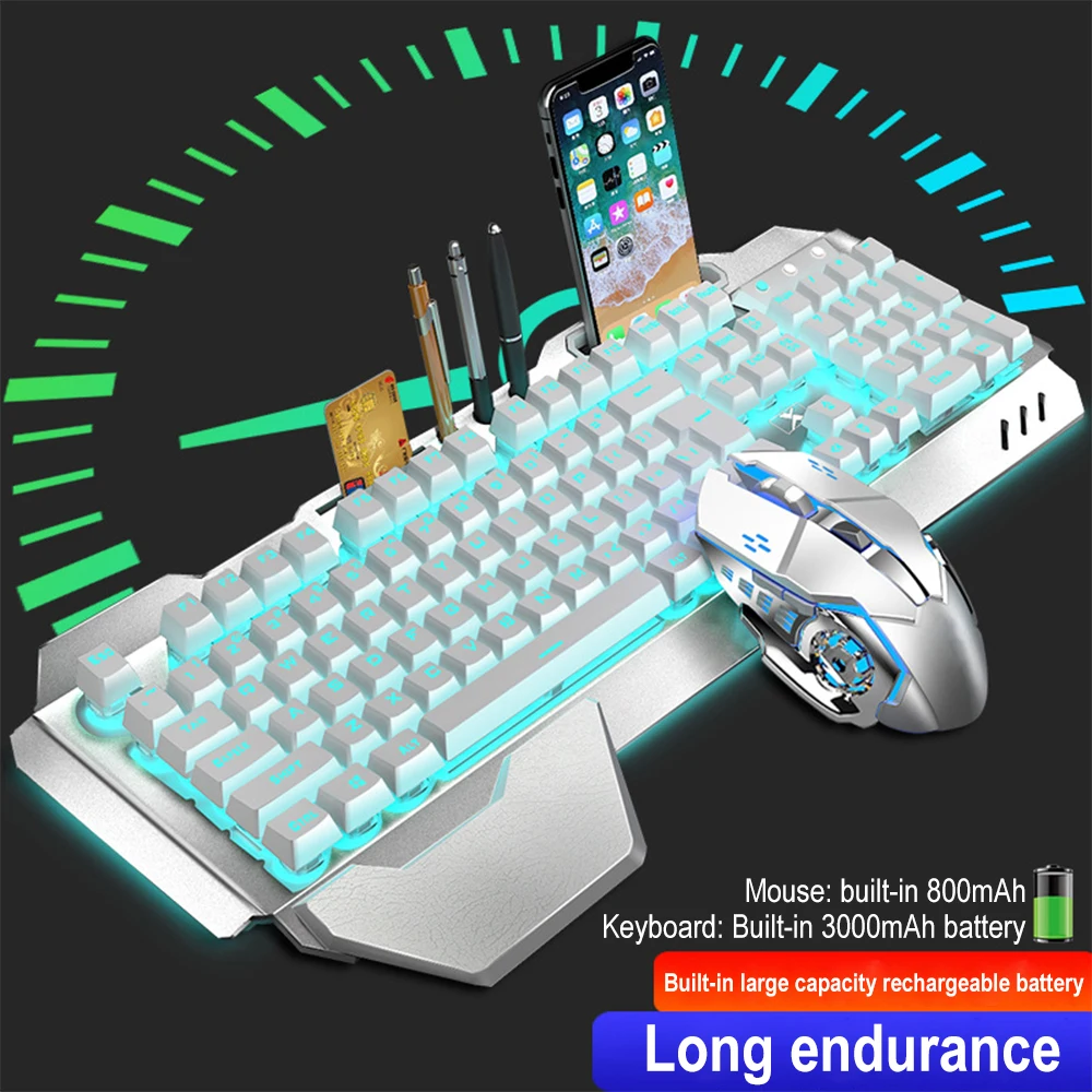 K680 لوحة مفاتيح وماوس لاسلكي  - مراجعة Gaming Keyboard Bluetooth وسعره