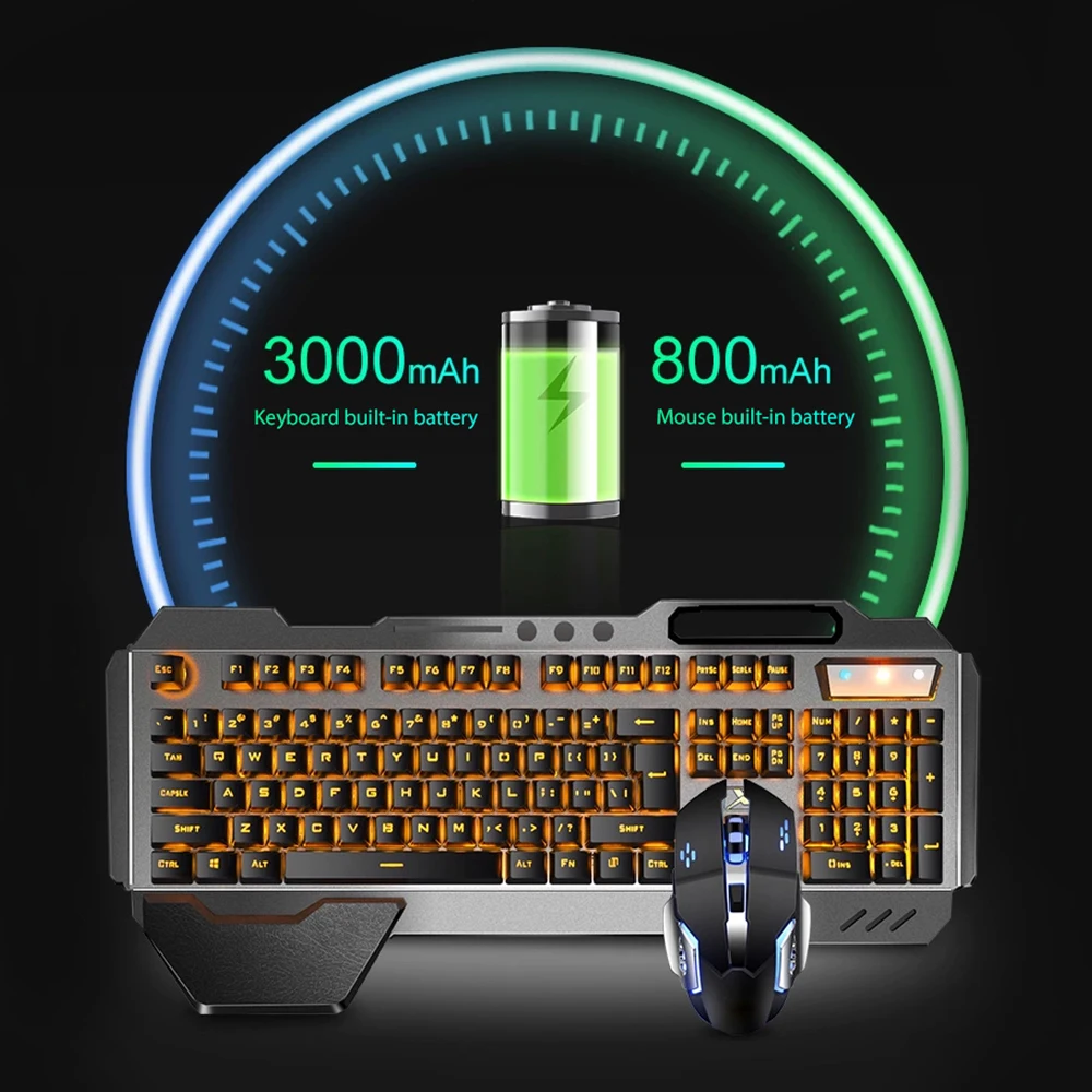 K680 لوحة مفاتيح وماوس لاسلكي  - مراجعة Gaming Keyboard Bluetooth وسعره