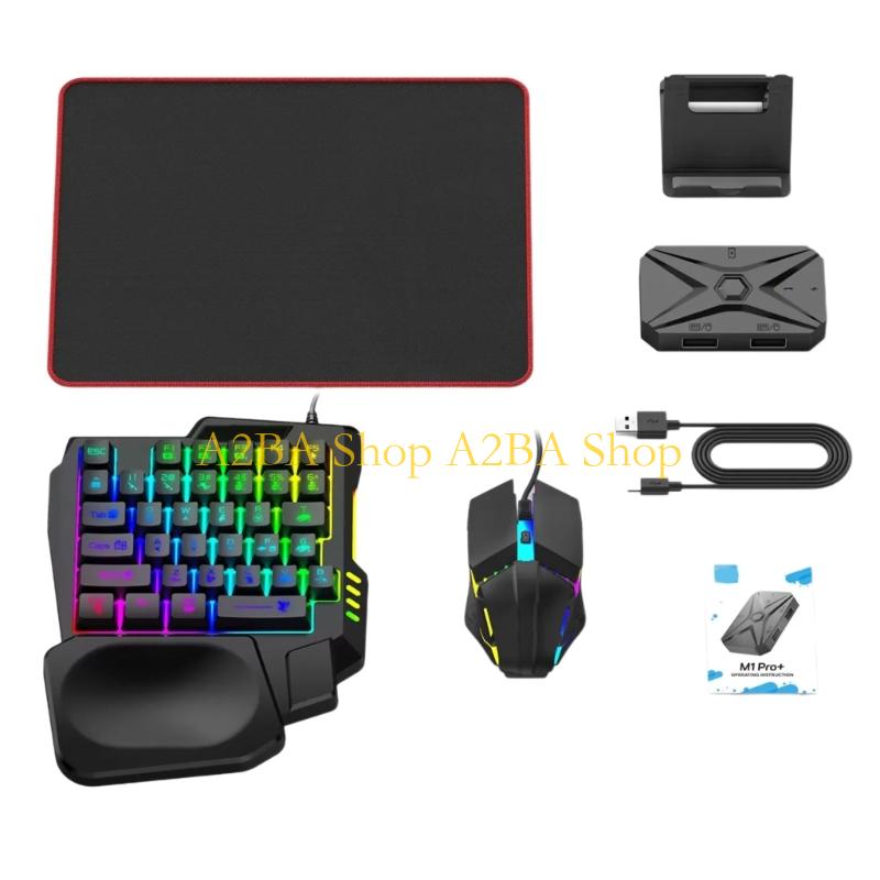A2BA محول ماوس لوحة المفاتيح ا - مراجعة Gaming Keyboard And Mouse Converter For Mobile وسعره