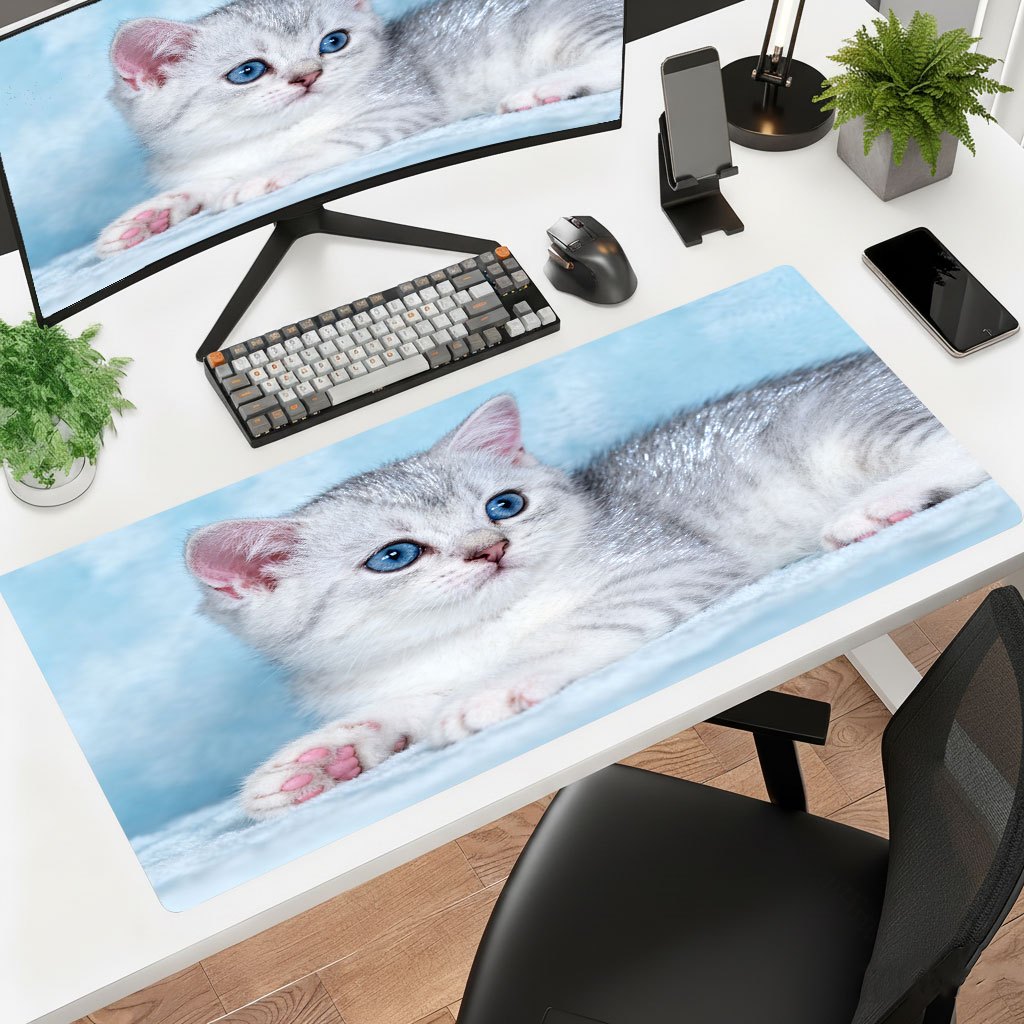 بساط مكتب فني من الحديد بتصميم - مراجعة Gaming Keyboard Brand وسعره