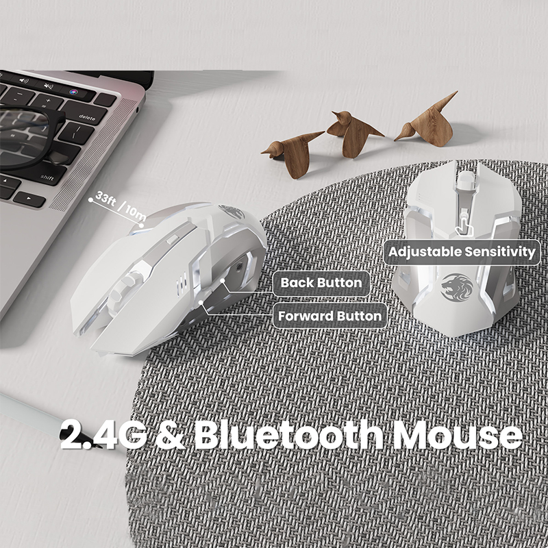 مجموعة لوحة مفاتيح وماوس مكتبي - مراجعة Gaming Keyboard Bluetooth وسعره