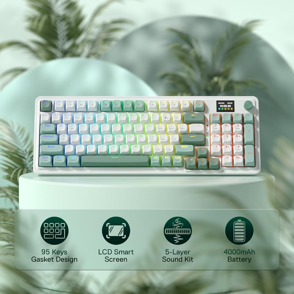 لوحة مفاتيح لاسلكية للألعاب بـ - مراجعة Gaming Keyboard No Noise وسعره