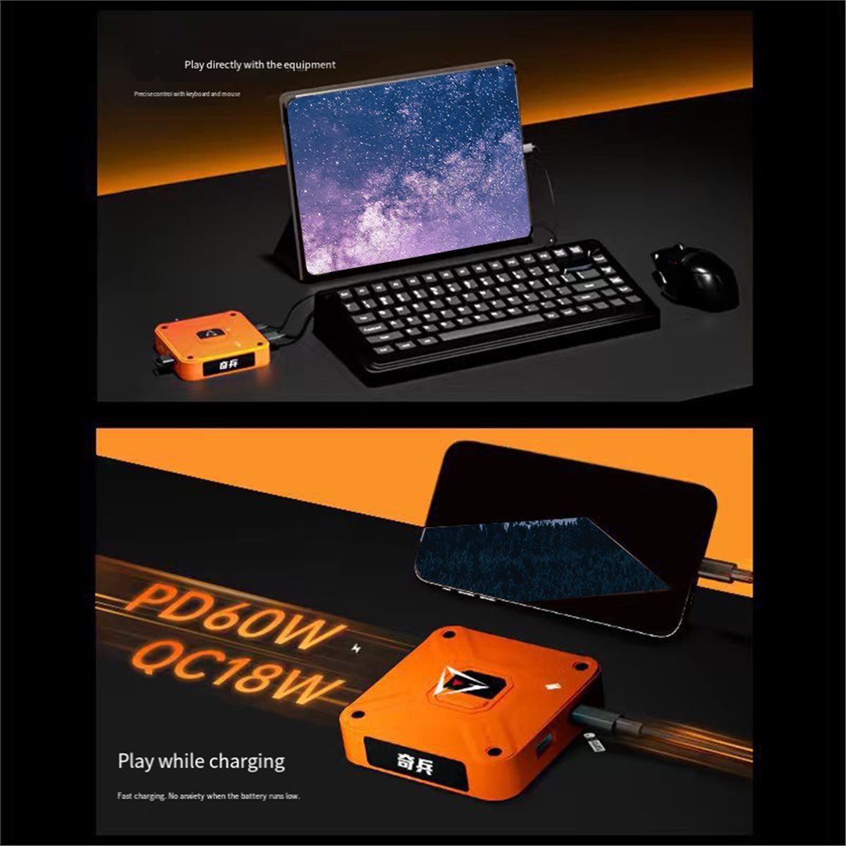 محول لوحة المفاتيح والماوس AX3 - مراجعة Gaming Keyboard And Mouse Converter For Mobile وسعره