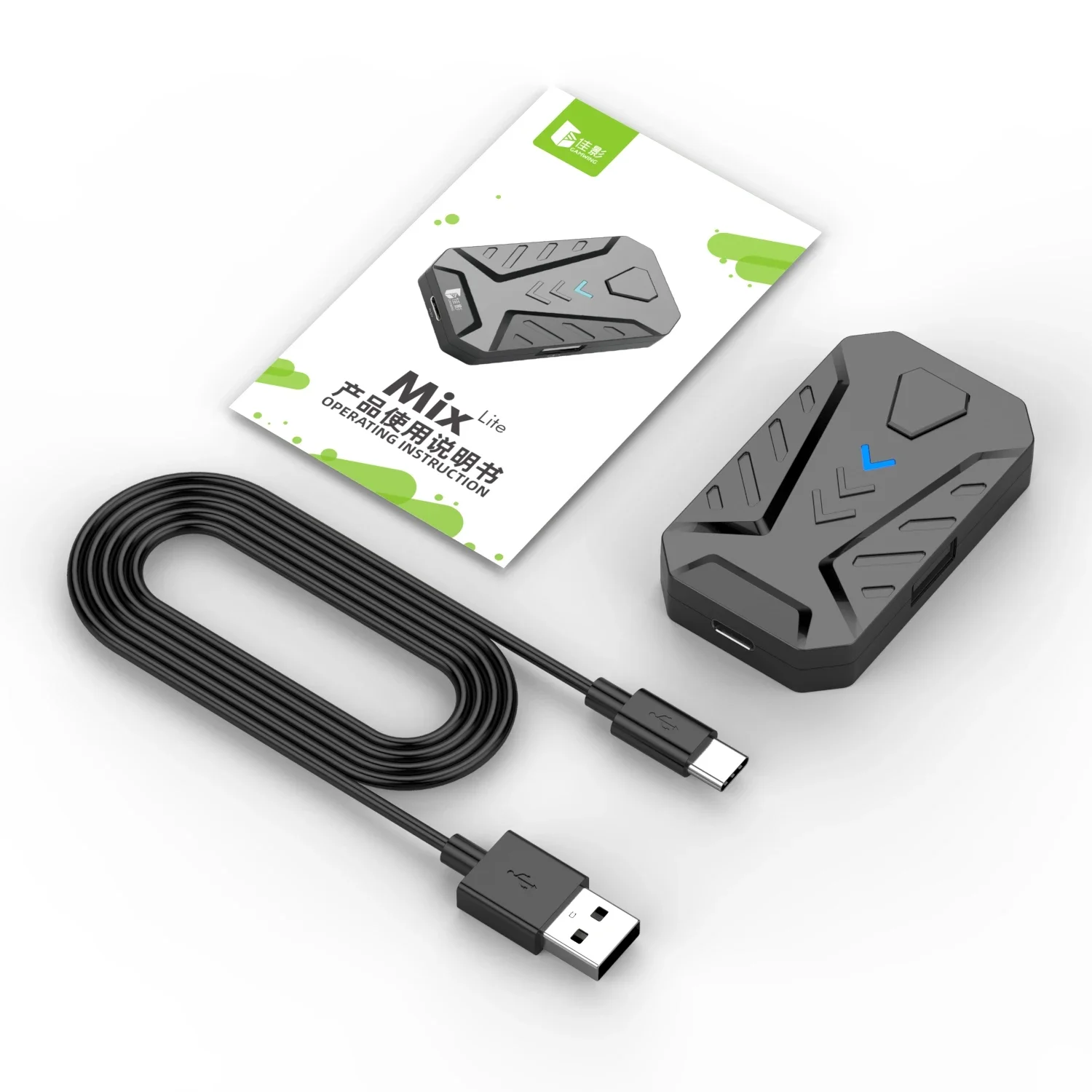 متوفر في المخزون: جهاز تحكم Mi - مراجعة Gaming Keyboard And Mouse Converter For Mobile وسعره