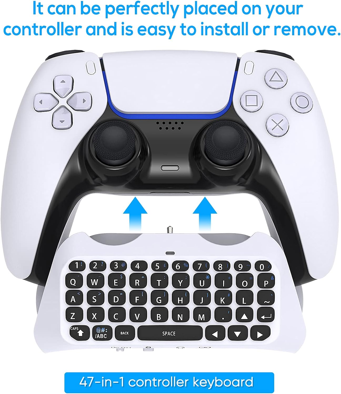 ملحقات تحكم DualSense ل DualSe - مراجعة Gaming Keyboard Bluetooth وسعره