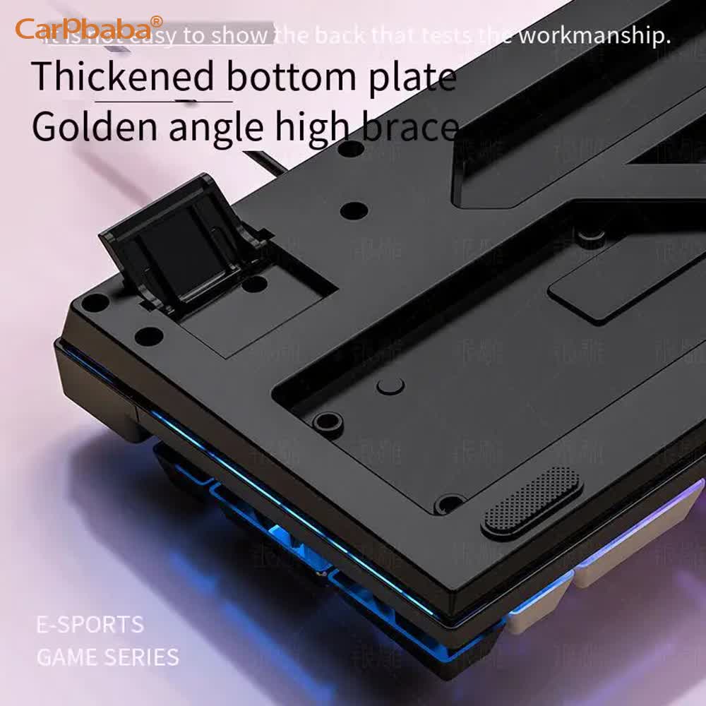 Carpbaba K500 104 مفتاح USB لو - مراجعة Gaming Keyboard Mobile وسعره