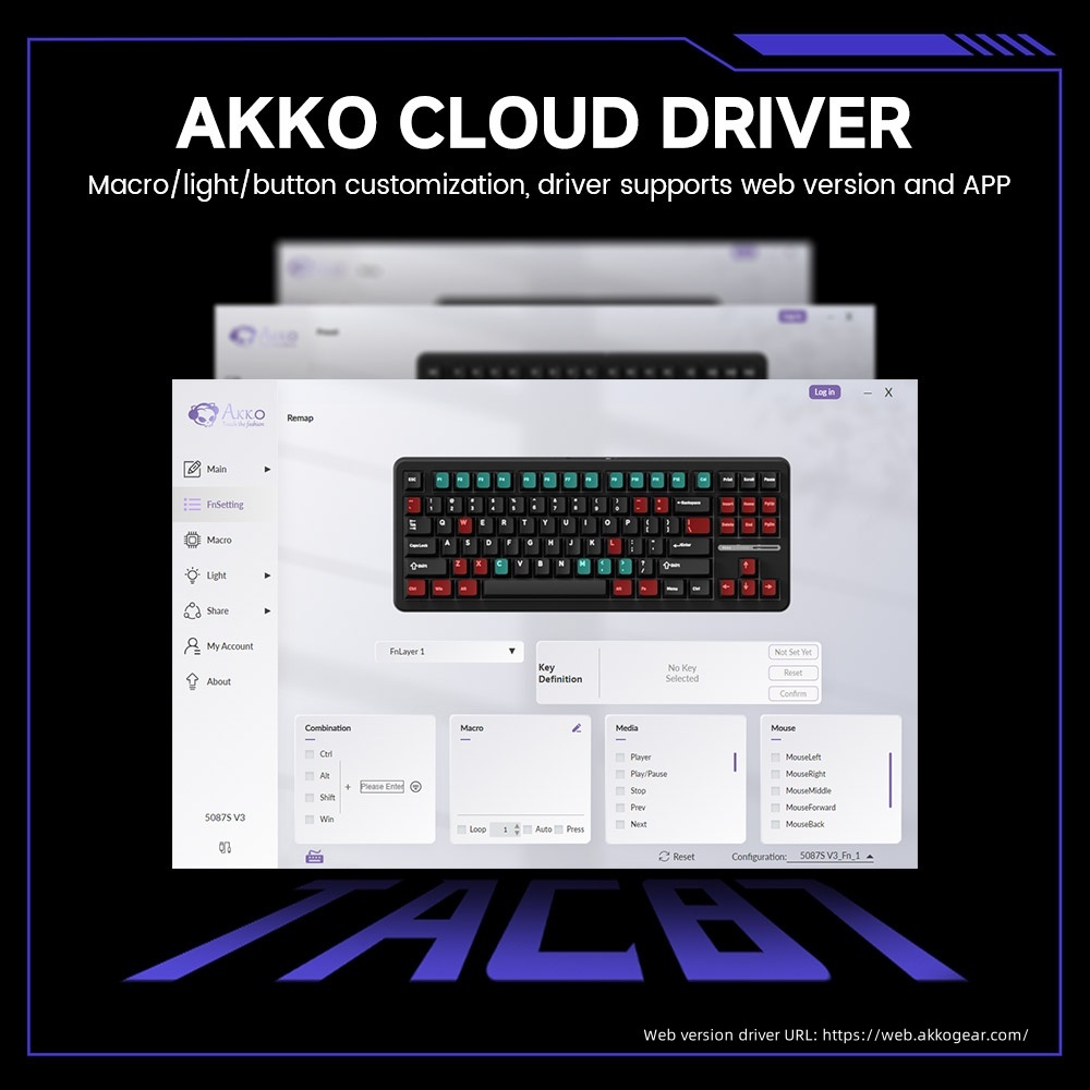 Akko 5087 V3 لوحة مفاتيح ثلاثي - مراجعة Gaming Keyboard Tkl وسعره