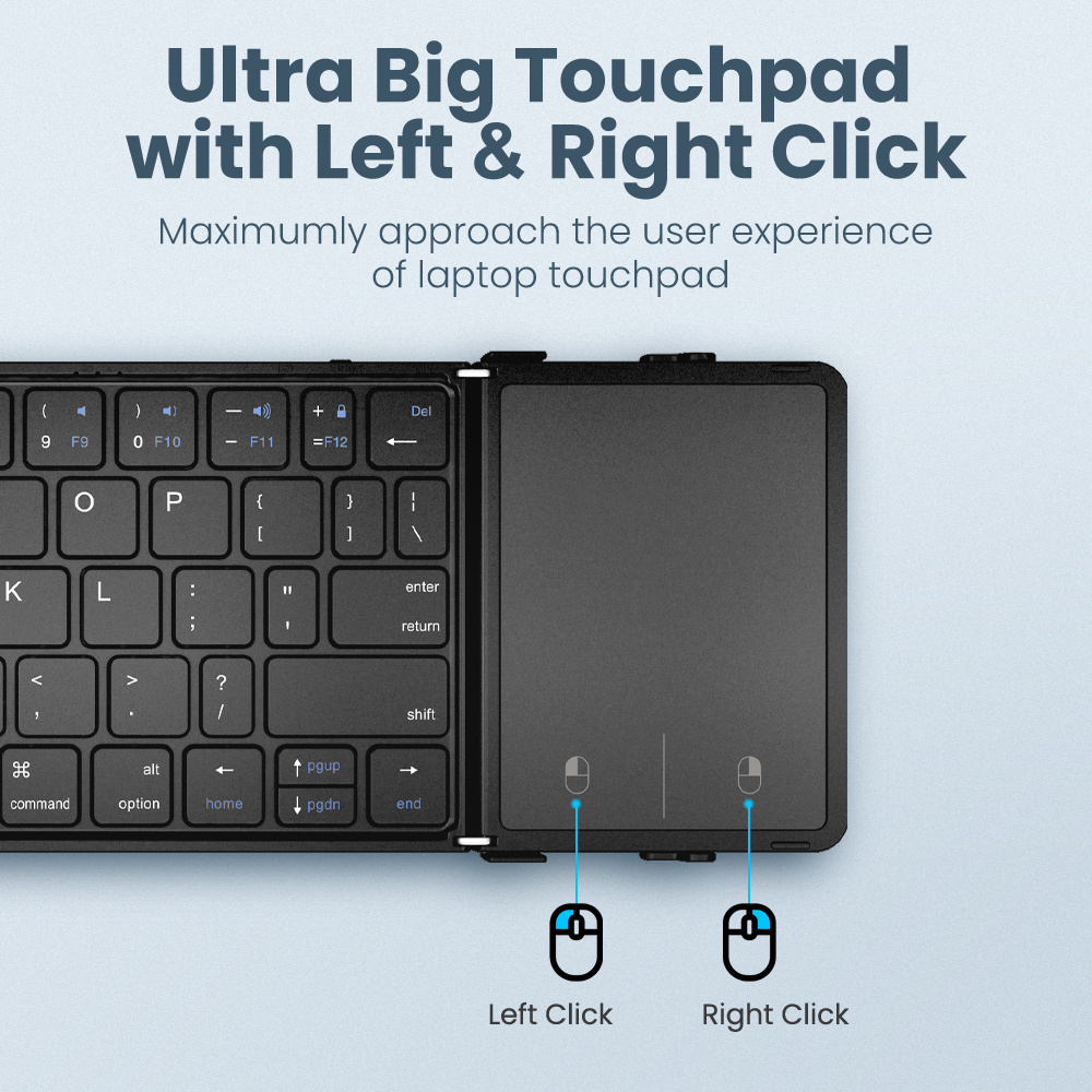 لوحة مفاتيح لاسلكية قابلة للطي - مراجعة Gaming Keyboard No Number Pad وسعره