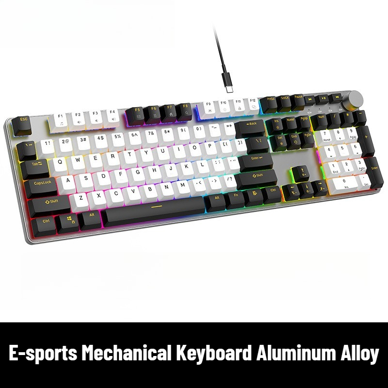 لوحة مفاتيح ميكانيكية للألعاب  - مراجعة Gaming Keyboard No Noise وسعره