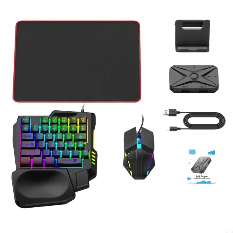 2026 مجموعة محول محول لوحة مفا - مراجعة Gaming Keyboard And Mouse Converter For Mobile وسعره