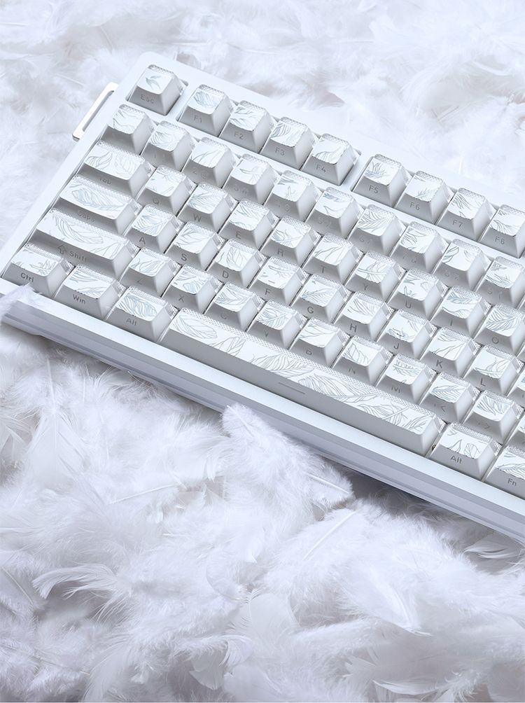 أغطية مفاتيح بنمط الريش 97 مفت - مراجعة Gaming Keyboard Tkl وسعره