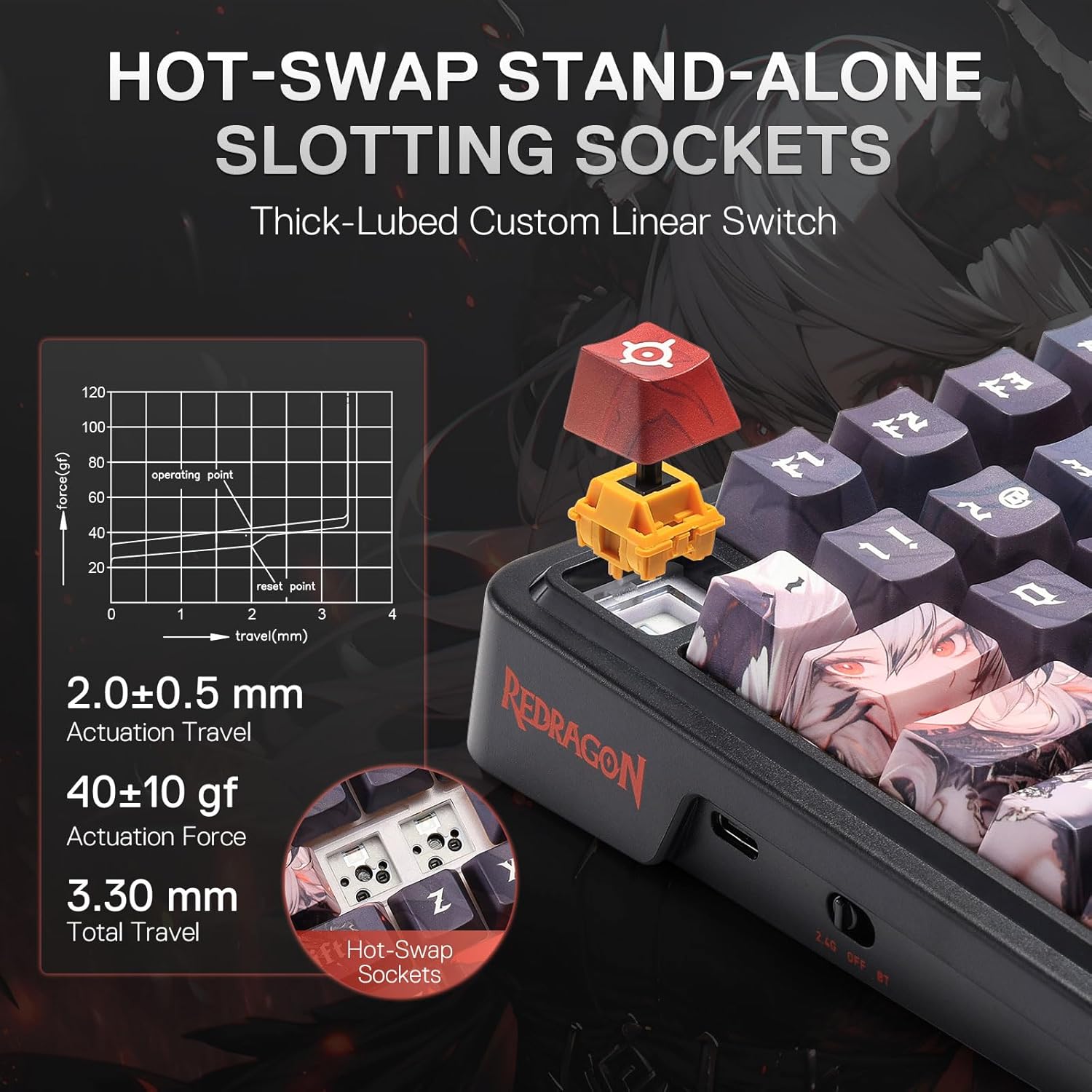 لوحة مفاتيح ألعاب Redragon الل - مراجعة Gaming Keyboard Mobile وسعره