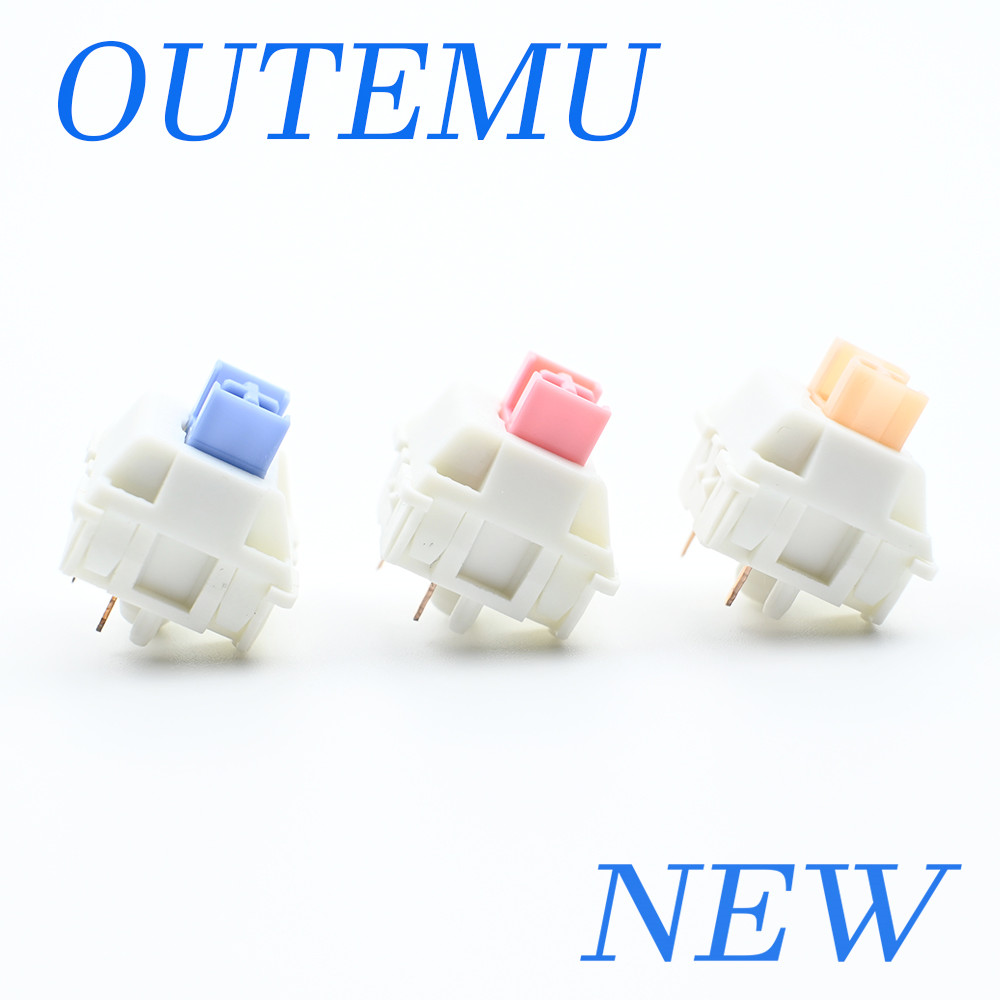 Outemu مفاتيح Lubed الميكانيكي - مراجعة Gaming Keyboard Blue Switches وسعره