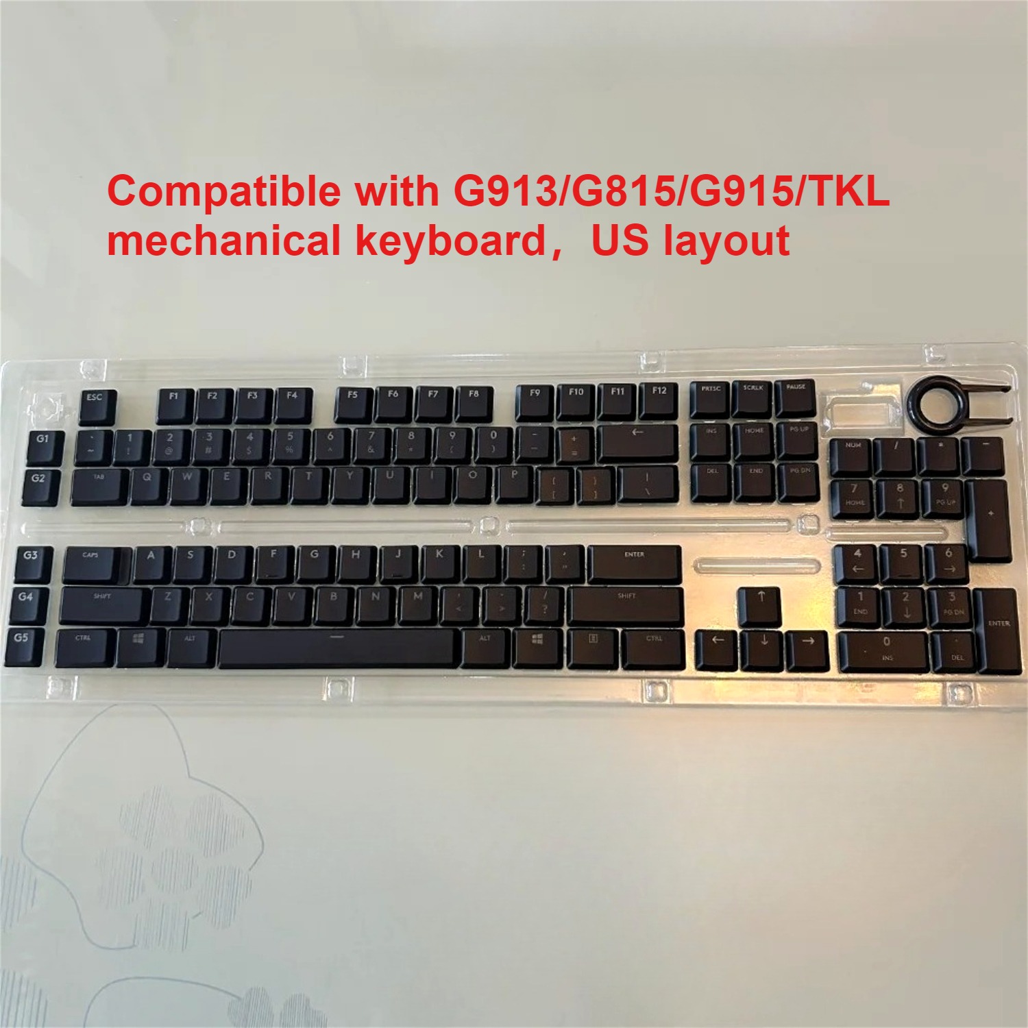 أغطية مفاتيح شفافة منخفضة المح - مراجعة Gaming Keyboard Tkl وسعره