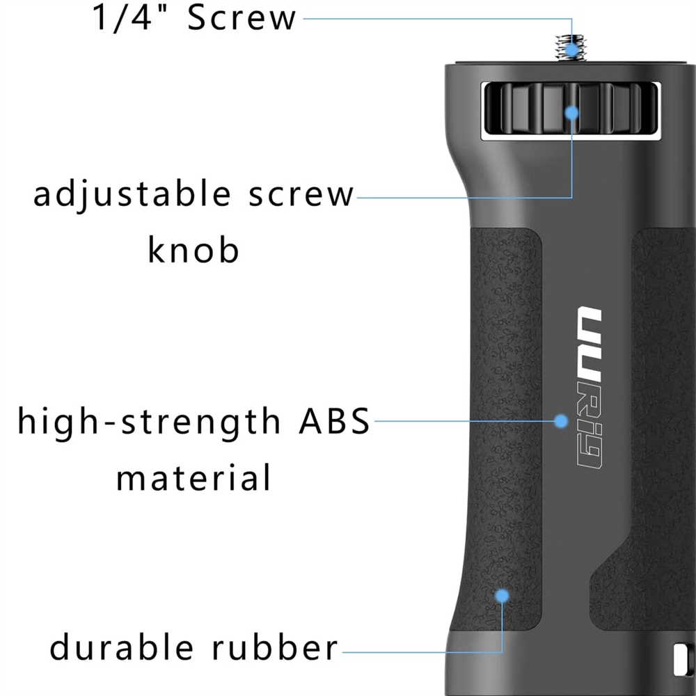 UURig مقبض الكاميرا المحمول قب - مراجعة Stabilizer Screw In وسعره