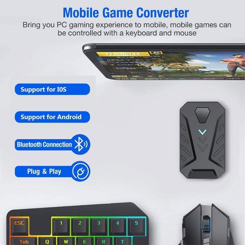 لوحة ألعاب F62C لـ Mobile المت - مراجعة Gaming Keyboard And Mouse Converter For Mobile وسعره