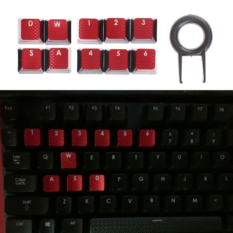 10 مفاتيح بإضاءة خلفية أغطية م - مراجعة Gaming Keyboard Non Mechanical وسعره