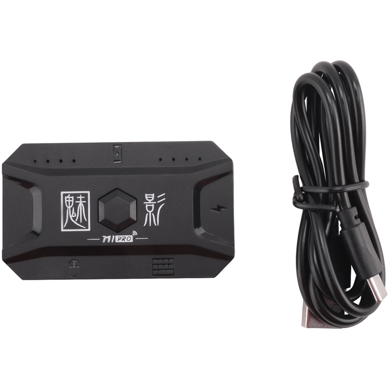 10X التوصيل والتشغيل غمبد ل PU - مراجعة Gaming Keyboard And Mouse Converter For Mobile وسعره