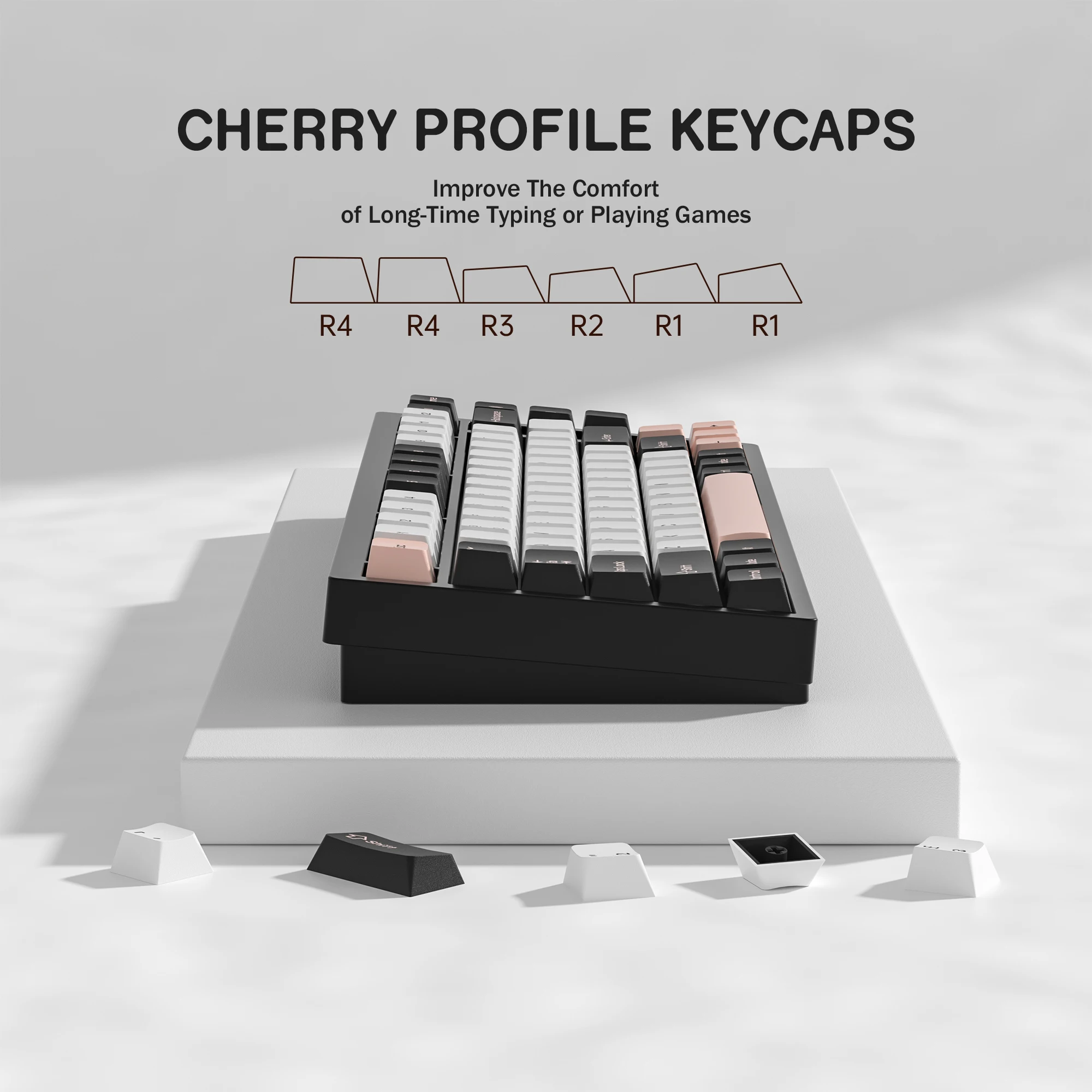 أغطية مفاتيح KBDiy GMK Olivia  - مراجعة Gaming Keyboard No Number Pad وسعره
