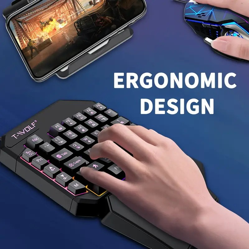 محول ألعاب محمول 2 في 1 من Foc - مراجعة Gaming Keyboard And Mouse Converter For Mobile وسعره