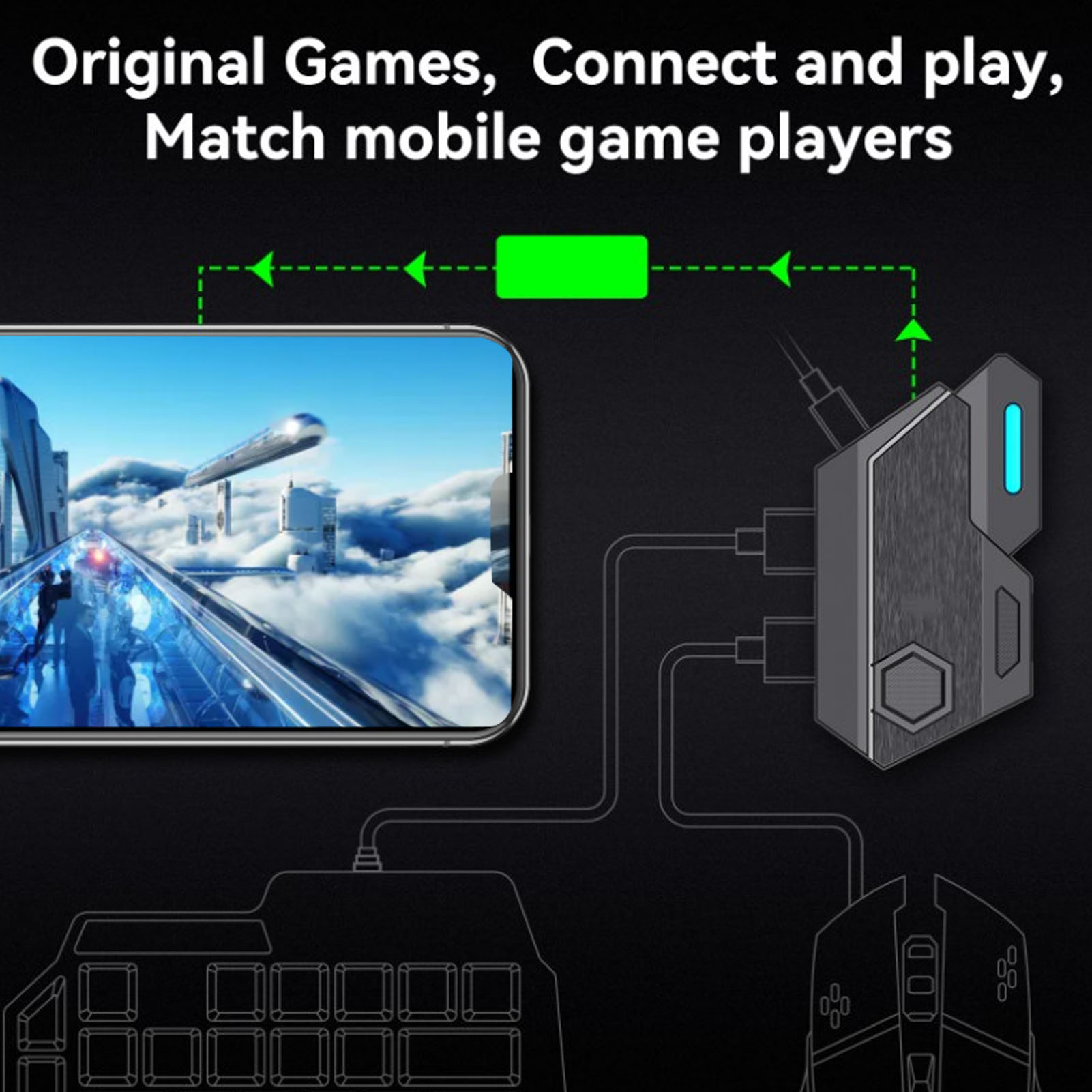 مجموعة ألعاب الهاتف المحمول كو - مراجعة Gaming Keyboard Mobile وسعره