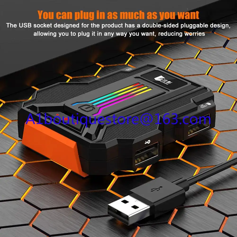 1 قطعة محول ماوس هنتر غمبد PUB - مراجعة Gaming Keyboard And Mouse Converter For Mobile وسعره