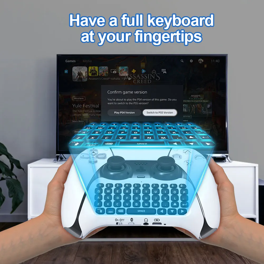 لوحة مفاتيح لاسلكية للألعاب مت - مراجعة Gaming Keyboard Bluetooth وسعره