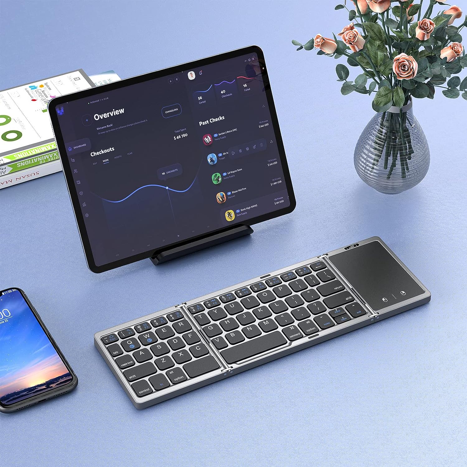 Rog ally لوحة مفاتيح بلوتوث قا - مراجعة Gaming Keyboard Bluetooth وسعره